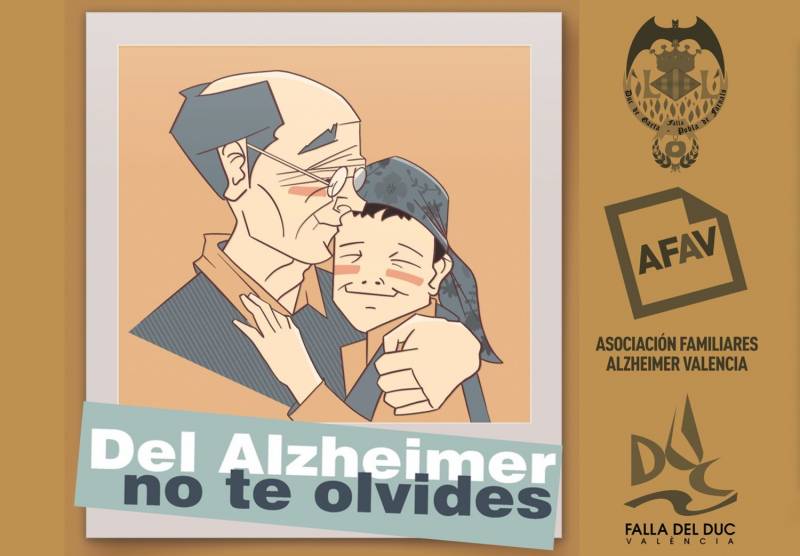 CARTEL ALZHEIMER NIÑO