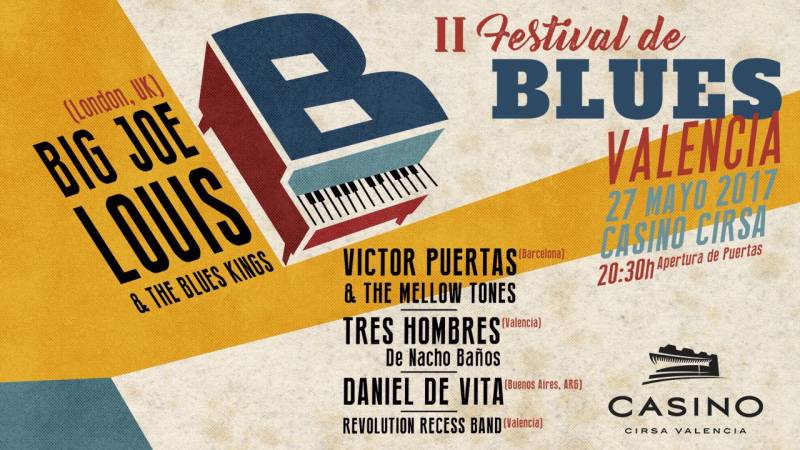 Festival Blues en Casino Cirsa Valencia