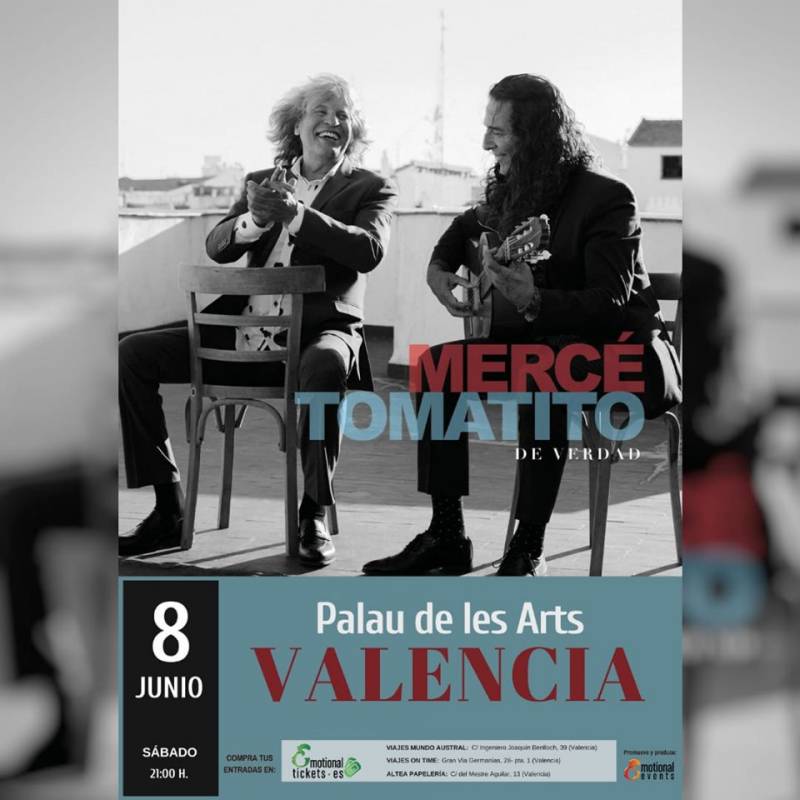 Cartel José Mercé y Tomatito