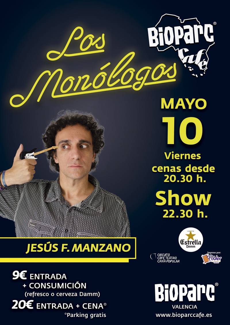 Los Monologos de BIOPARC Cafe - 10 mayo 2019 - Jesus F Manzano