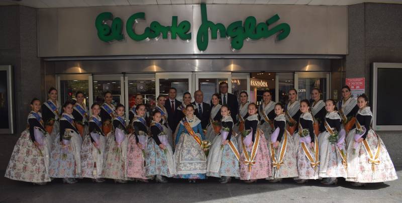 Visita FFMM en El Corte Inglés