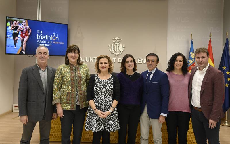 Presentación Copa del Mundo Triatlón València 2020 