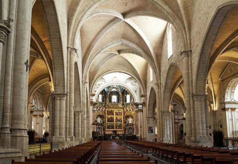 Interior de la Catedral de Valencia - Foto: guiartevalencia.com