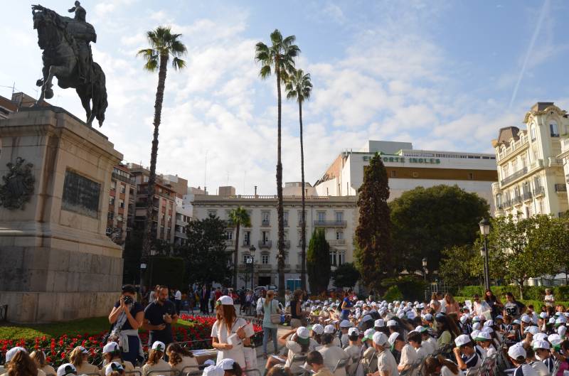 Celebración en el Parterre