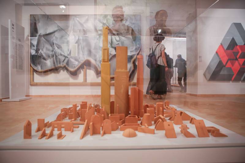 Imagen de la exposición que actualmente se exhibe en Requena