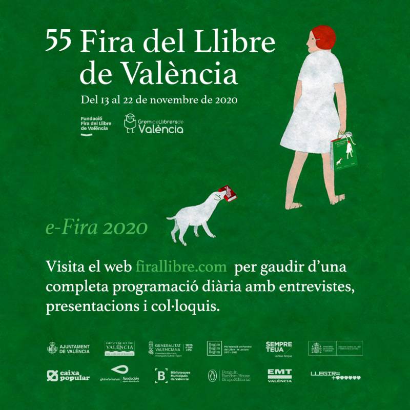 Cartel Fira del Llibre València./ EPDA