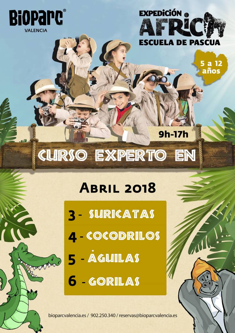 Escuela de Pascua - Expedicion Africa 2018 - BIOPARC Valencia 