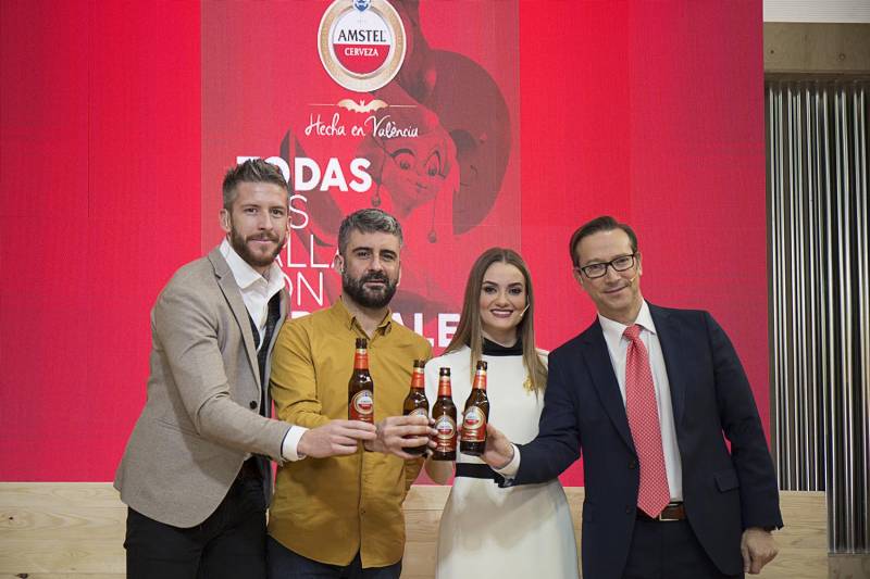 Rueda de prensa Amstel fallas 