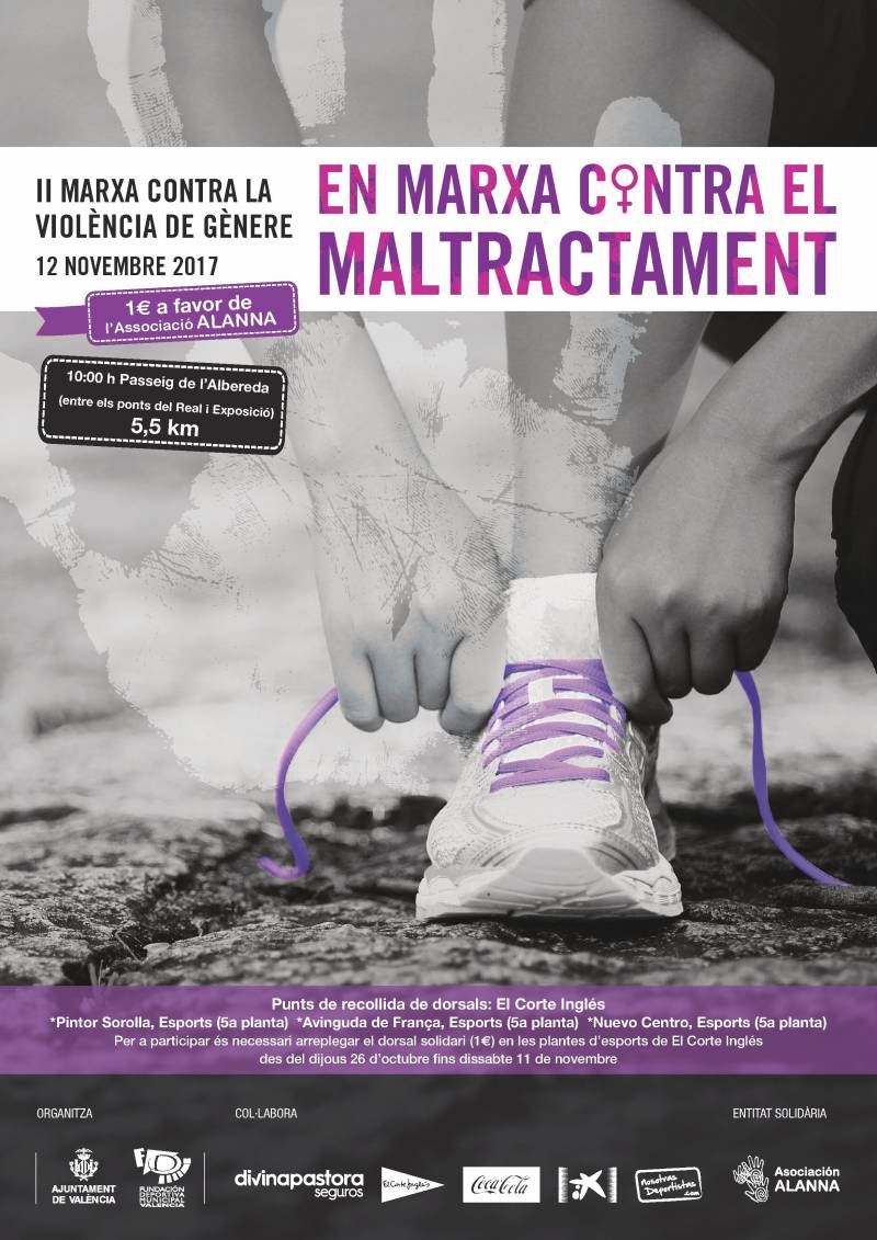 Cartell Marxa contra Violència Gènere