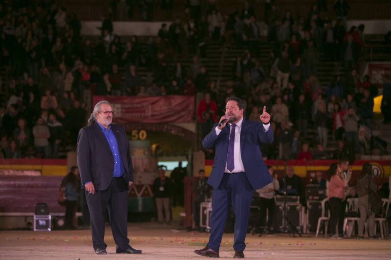 Presidente FSMCV y Presidente Diputación Alicante