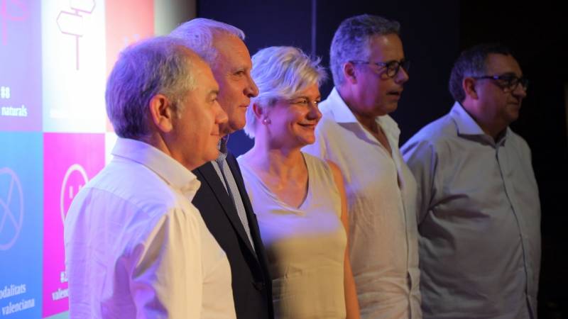 ABEL GUARINOS, ALBERT GIRONA, PILAR MONCHO, EVARIST CASELLES y VICENT LLORENS