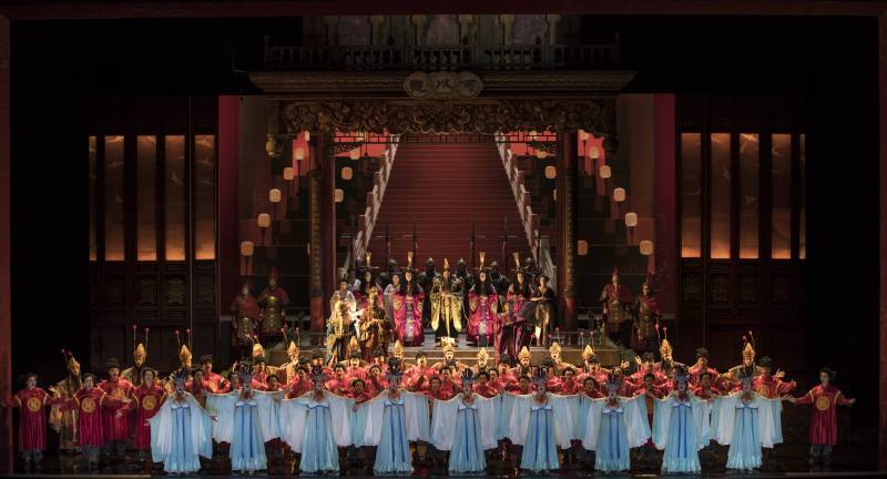 Turandot 2018 © Miguel Lorenzo y Mikel Ponce, Palau de les Arts