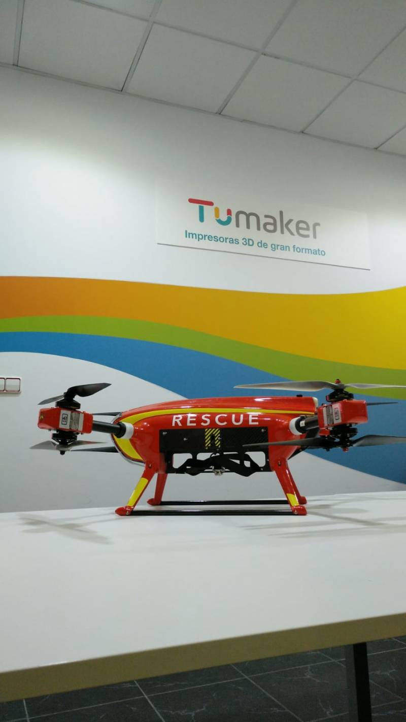 Dron de salvamento marítimo Dron de salvamento marítimo