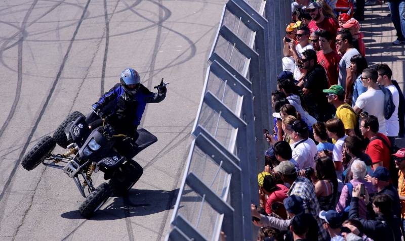 Celebración del Nascar Fest en el ciruito Ricardo Tormo. //viu valència