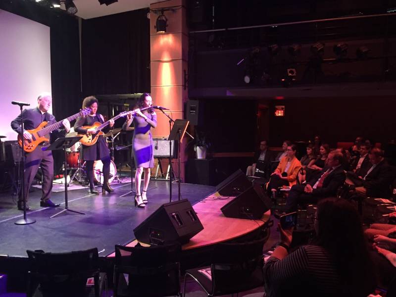 Berklee students band and Oscar Stagnaro Berklee students band and Oscar Stagnaro