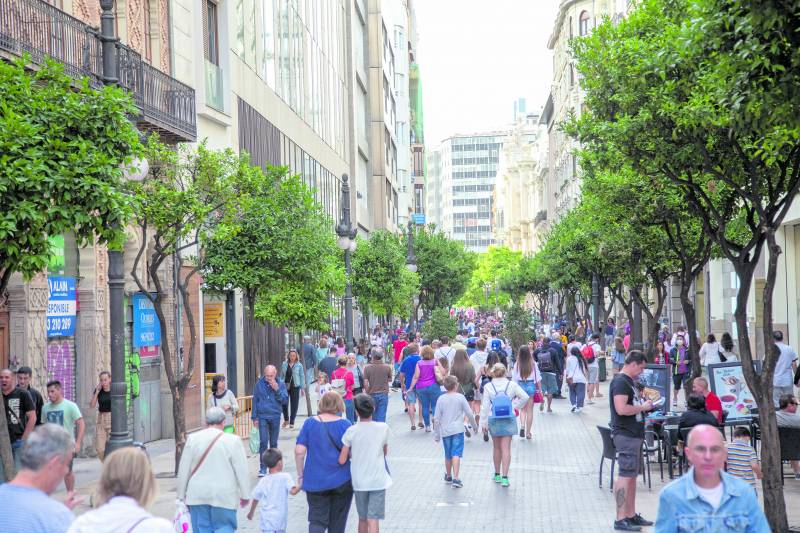 Calle peatonal de València