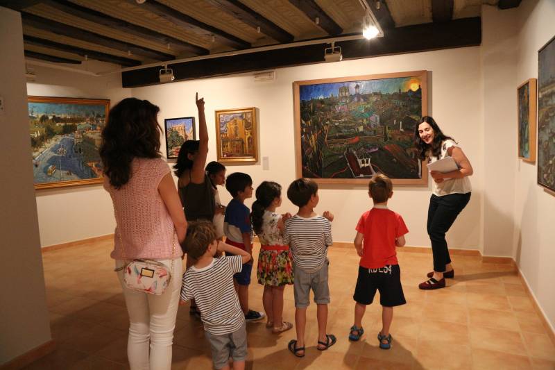 Talleres infantiles en Requena con motivo de la exposición 