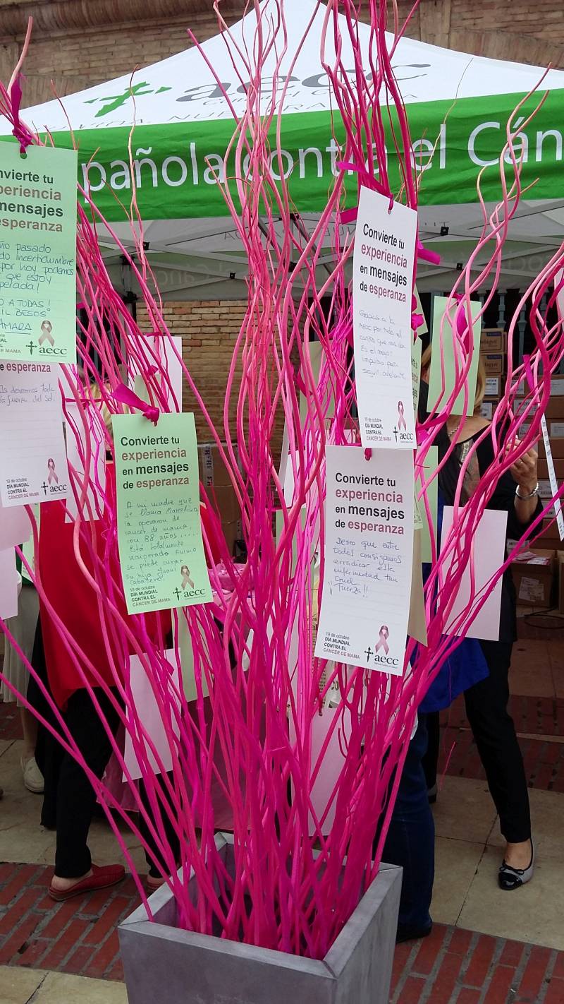 Árbol de mensajes de esperanza