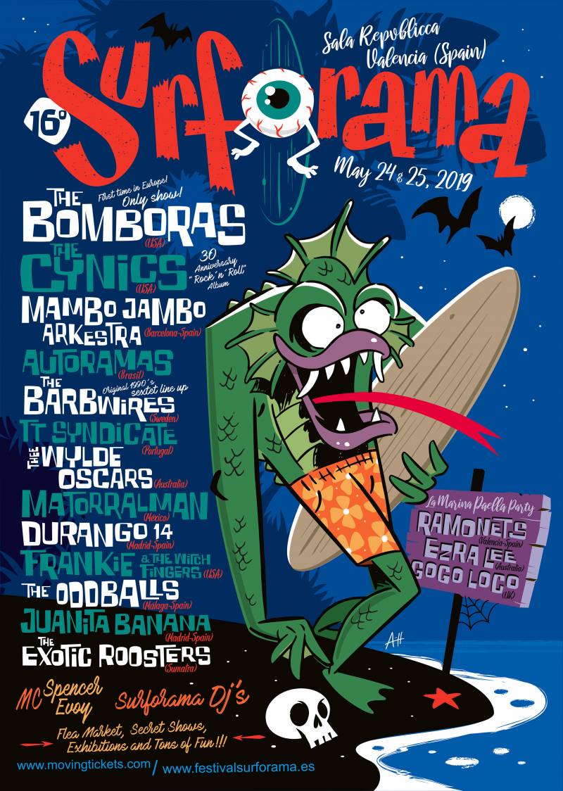 Festival Surforama, Cartel