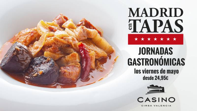 Jornadas Gastronómicas mayo Casino Cirsa Valencia