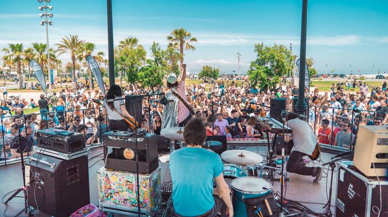 Un concierto en la Marina de València. EPDA