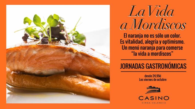 Jornadas gastronómicas octubre Casino Cirsa Valencia