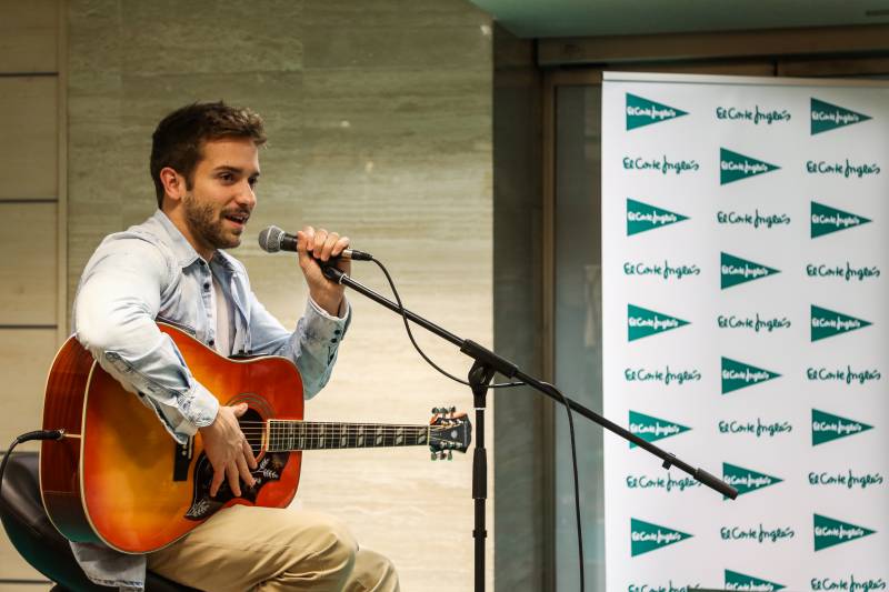 Pablo Alborán en El Corte Inglés