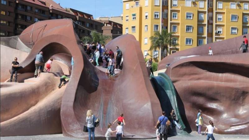 Parque Gulliver antes de su cierre. EPDA