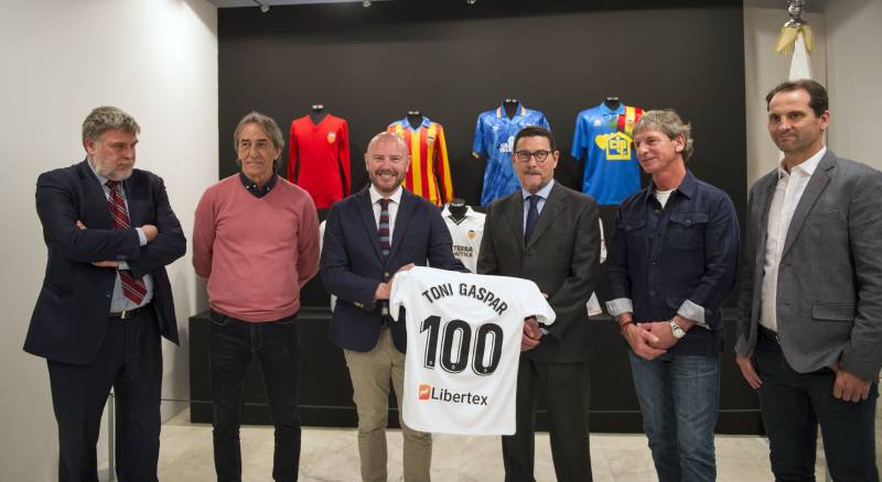 Inauguración exposición Valencia CF 