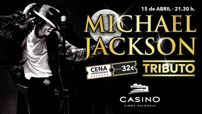 Tributo a Michael Jackson en Casino Cirsa Valencia