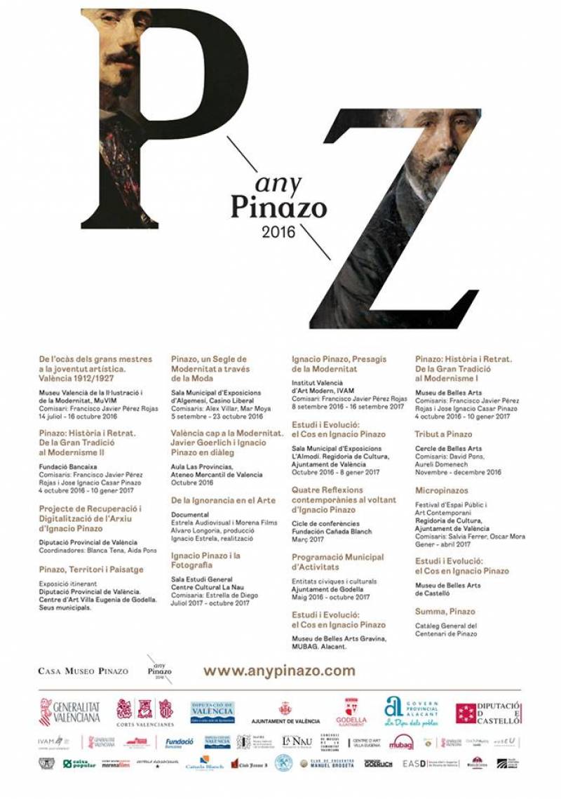 Cartel programación Año Pinazo