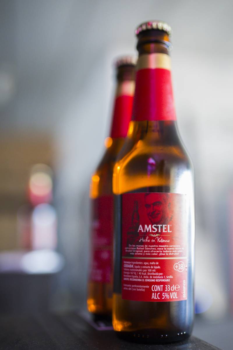 AMSTEL ORIGINAL, HECHA EN VALENCIA AMSTEL ORIGINAL, HECHA EN VALENCIA