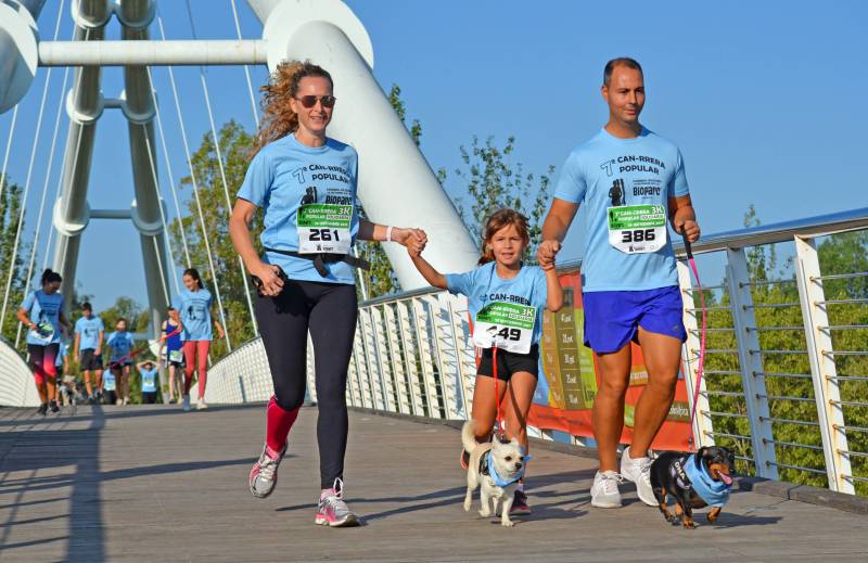 Momentos de la 7 CAN-RRERA solidaria de BIOPARC Valencia