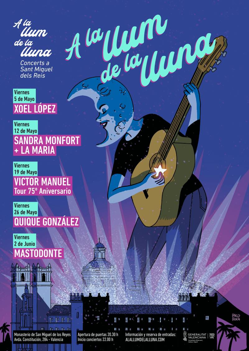 Cartel del concierto de David Bisbal en València organizado por Emotional Events. Image: emotionalevents