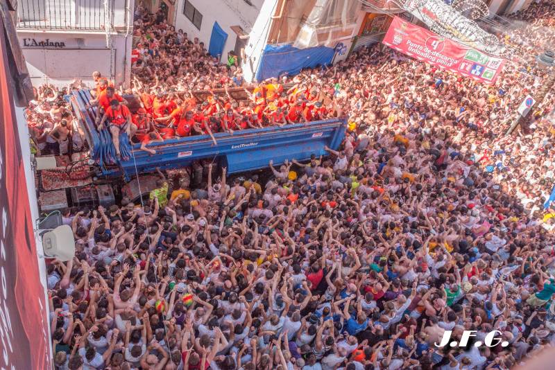 30 de agosto tienes una cita en la tomatina de Buñol