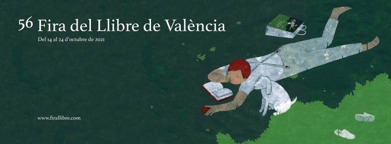 Cartell de la Fira del Llibre de València.