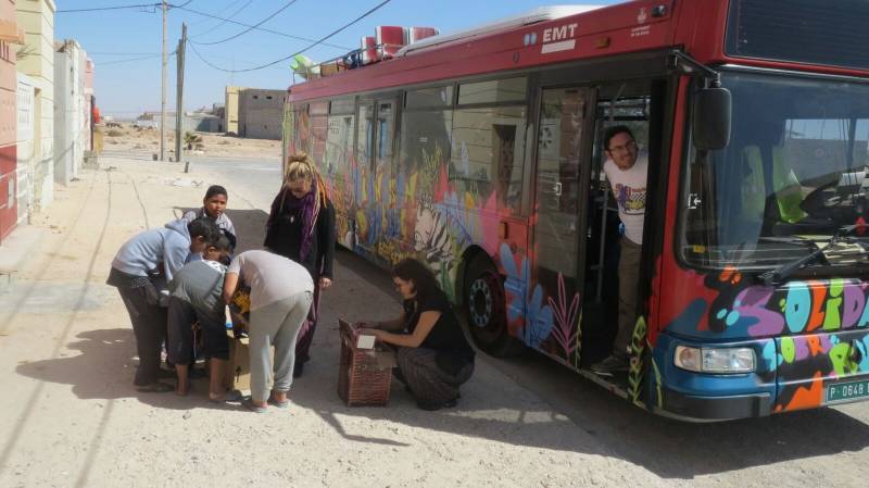 Autobús de EMT llega a Mali