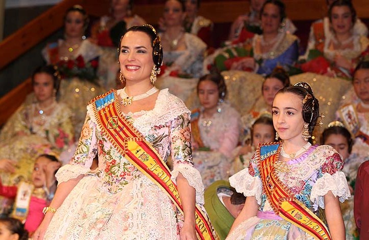 La fallera mayor. FOTO EPDA