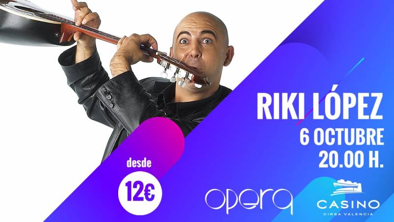 Riki Lopez en Casino Cirsa Valencia