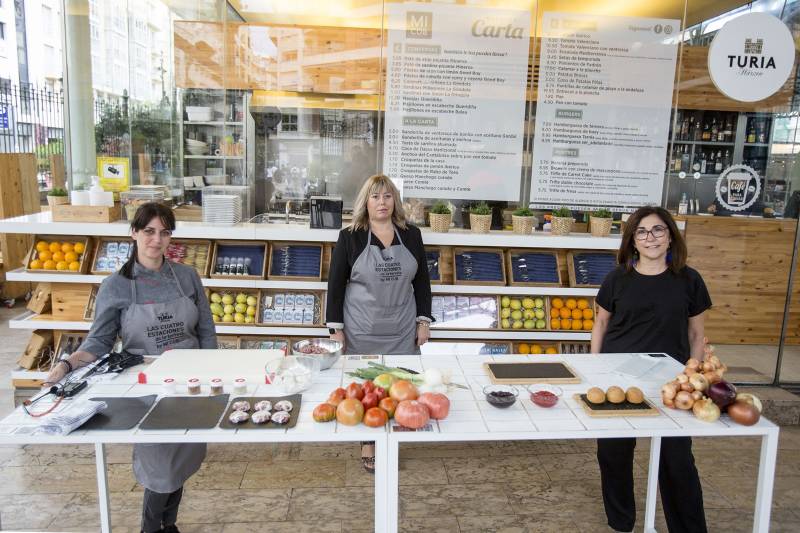 Natalia Estellés, Ana Cocinitas y Anabel Navas./ EPDA