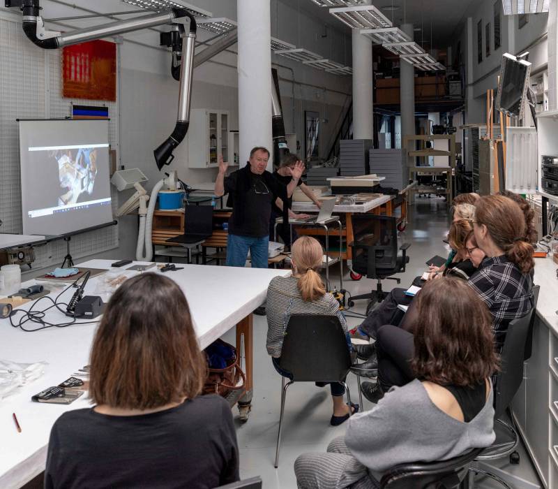 Wieslaw Mitka conservador en Jornadas Restauración IVAM