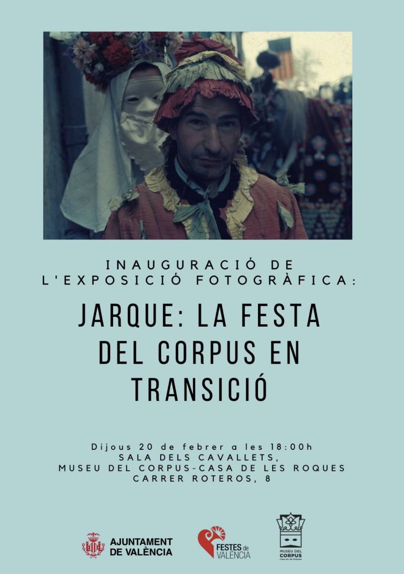 Cartell exposició Jarque Museu del Corpus