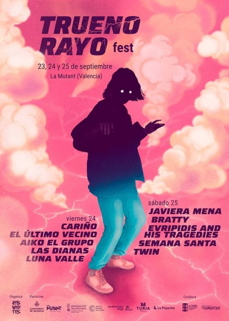 Cartell del Truenorayo Fest en La Mutant. Imagen: Truenorayo Fest