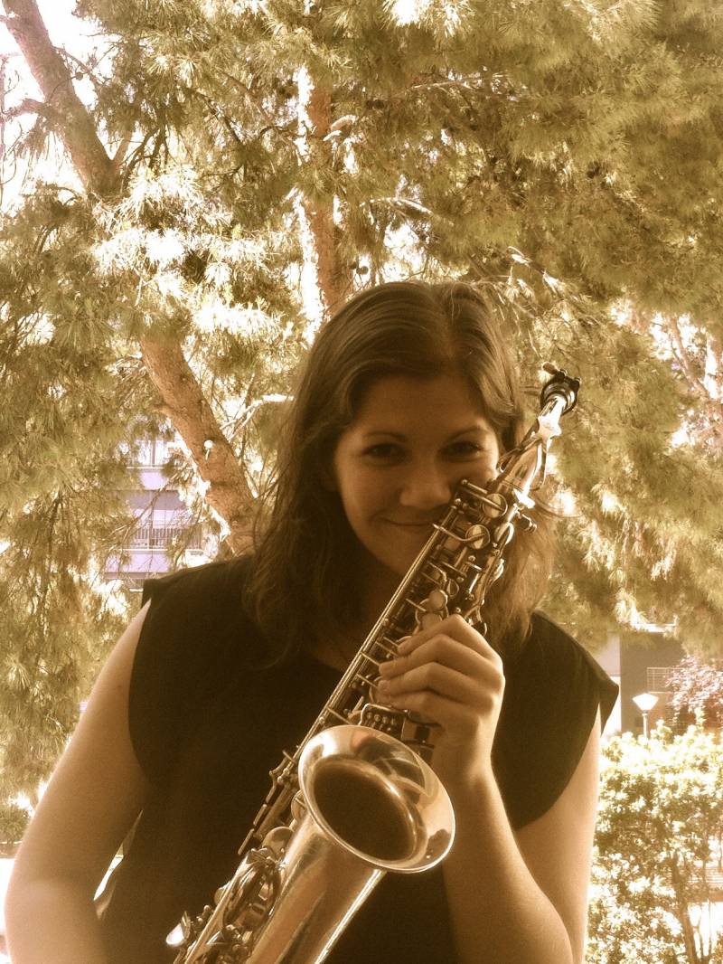 Cristina Sánchez, saxofón