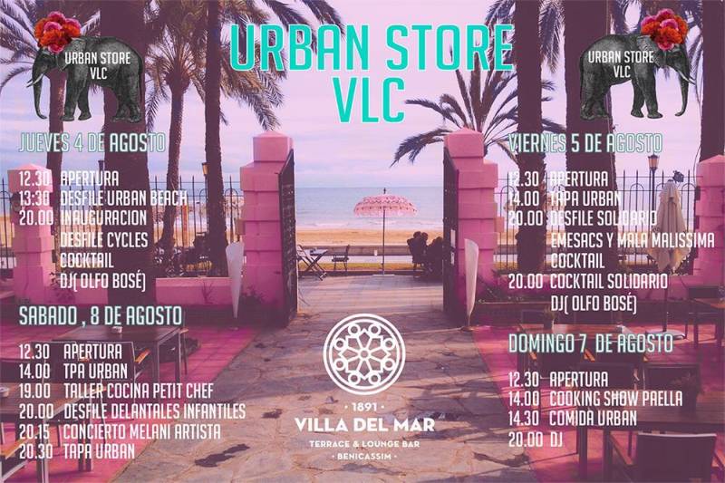 Programación de Urban Store VLC