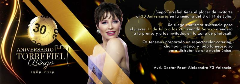 30 Aniversario Bingo de Torrefiel, Soraya