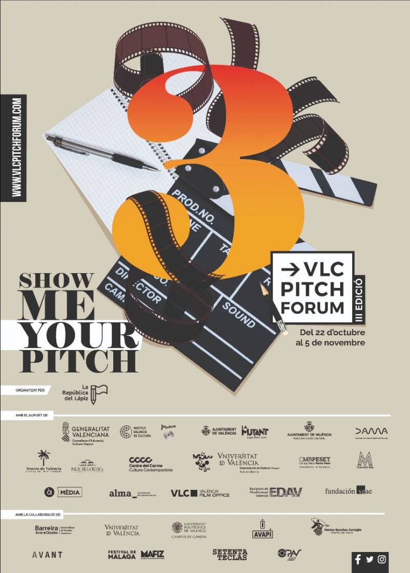 Cartel de VLC Pitch Forum. 