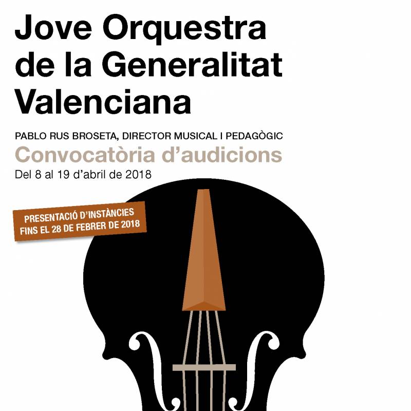 Jove Orquestra, pruebas de selección