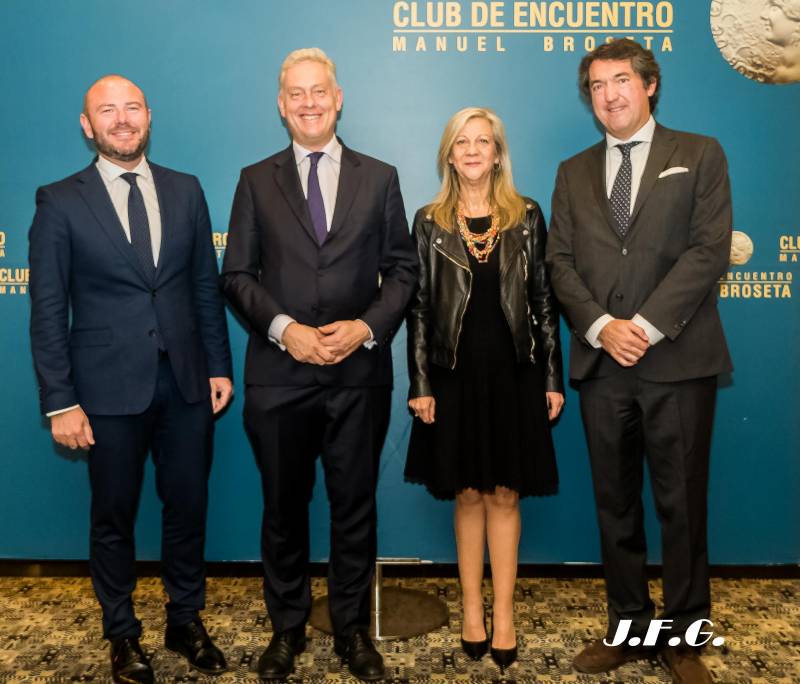 Toni Gaspar, Simon Manley, Amparo Maties y Juan Valero de Palma