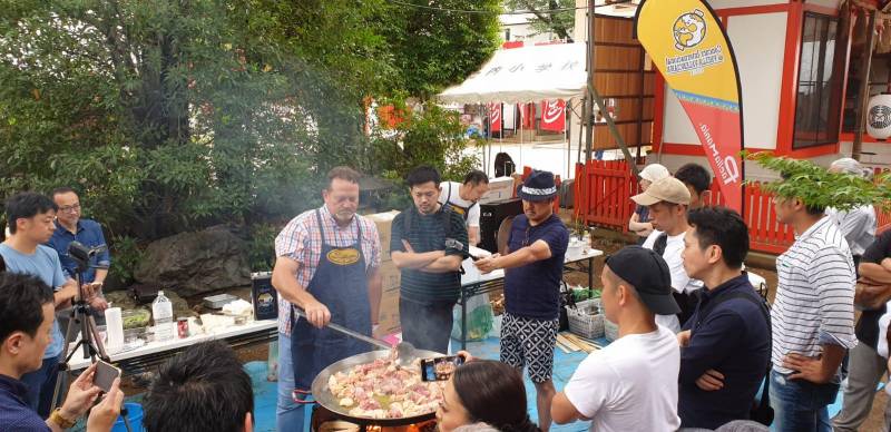 Raúl Magraner en Japón